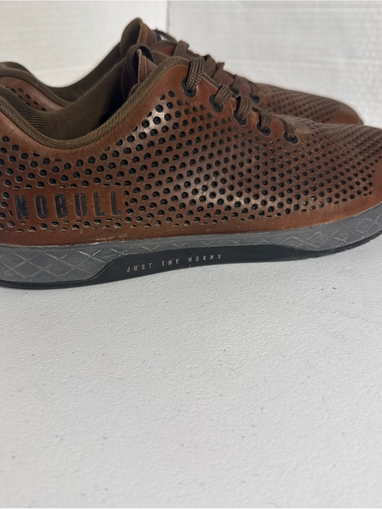 NOBULL Other - NOBULL Brown Perforated Leather Trainer